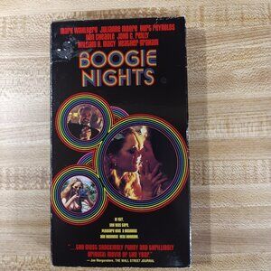 Boogie Nights 1997 VHS Paul Thomas Anderson  Dirk Diggler RollerGirl VTG Cult